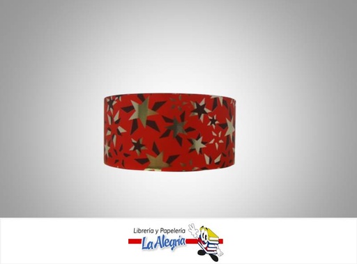 [CINT413059] CINTA ESTAMPADA REFLEX 35MM ROJO/NAVI XM MARCA BOLIS   