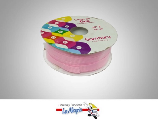 [CINTGROS10MM061] CINTA GROSS 10 MM ROSADAX METRO MARCA BAMBARY   