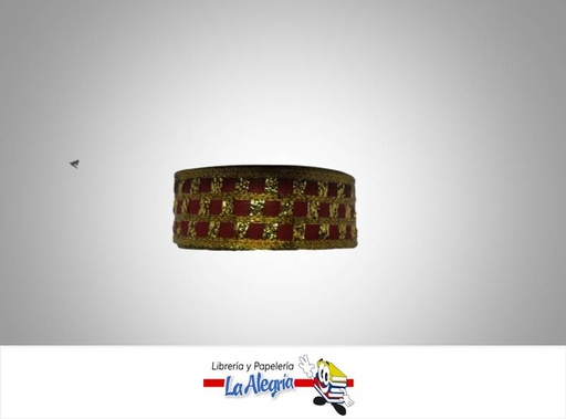 [CM25MM080] CINTA METALIZADA ITALY 25MM VINOTINTO XM MARCA BRIZOLARI   