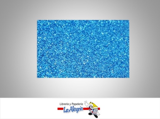 [CMCJX007] CARTULINA MICRO CRISTAL 50X70CM AZUL TURQUESA MARCA S/M