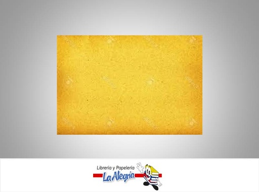 [CMCJX025] CARTULINA MICRO CRISTAL 50X70CM AMARILLO MEDIO MARCA S/M