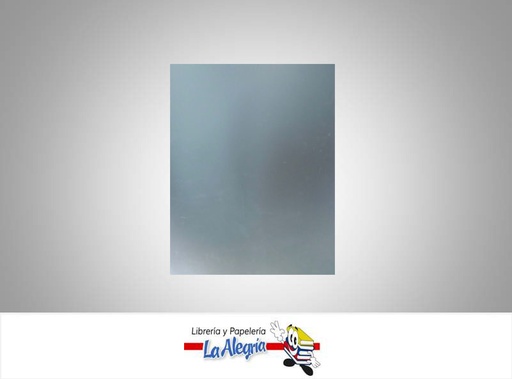[CMM50X70050] CARTULINA METALIZADA MATE 50X70 PLATEADA MARCA S/M
