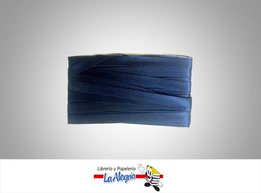 [CN12MM014] CINTA SESGO RASO 12MM AZUL ULTRAMAR XMET MARCA S/M   