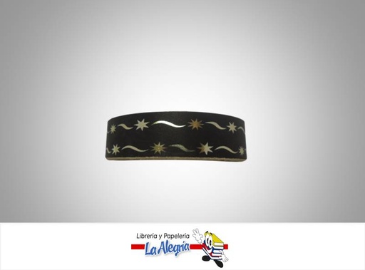 [CN20MM03] CINTA NAVIDAD 20MM NEGRO/PLATEADO XMETRO MARCA BOLIS   