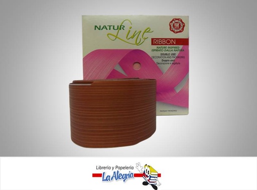 [CN48MM016] CINTA NATUR REFLEX 48MM MARRON XMETRO MARCA BOLIS   