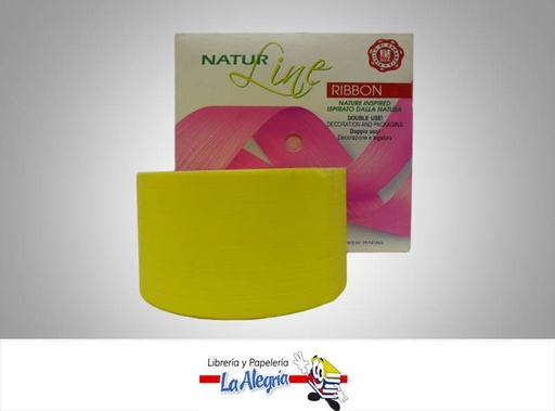 [CN48MM046] CINTA NATUR REFLEX 48MM AMARILLO CLA XMT MARCA BOLIS   