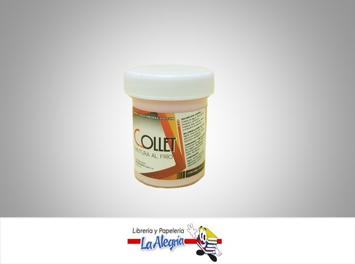 [COLLET009] PINTURA AL FRIO 65GR ROSADO SUAVE MARCA COLLET   