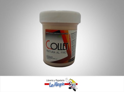 [COLLET012] PINTURA AL FRIO 65GR CARNE MARCA COLLET   