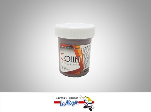 [COLLET037] PINTURA AL FRIO 65GR CACAO MARCA COLLET   