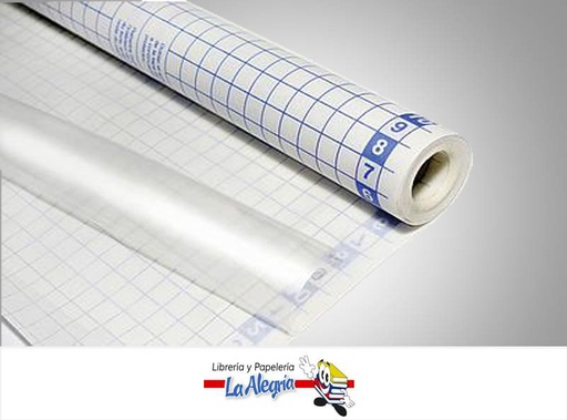 [CONTAC01] PAPEL CONTAC TRANSPARENTE POR METRO MARCA S/M