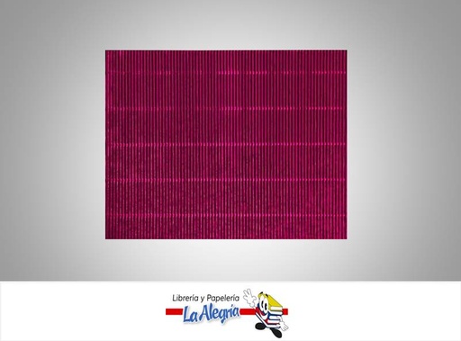 [CORRUM04] CARTON CORRUGADO METALICO 50X70 CM FUCSIA MARCA S/M