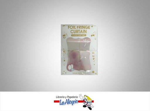 [CORTINATORN] CORTINA FOIL 2X1 MTS CUADRO TORNASOL MARCA S/M   