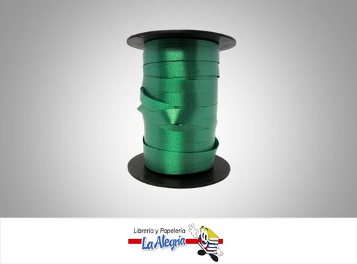 [CP0003070] CINTA PASTELERA 9MM VERDE ESMERALDA XMET MARCA S/M   