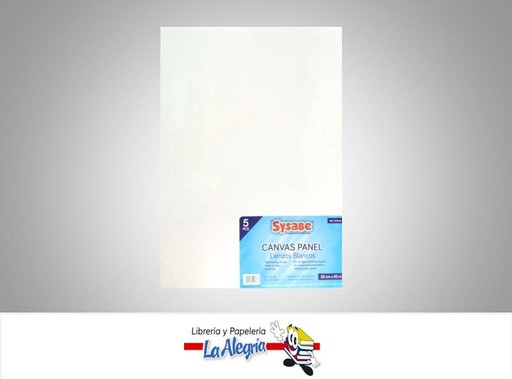 [CP3040] LIENZO SIN MARCO 30X40CM UND MARCA SYSABE   