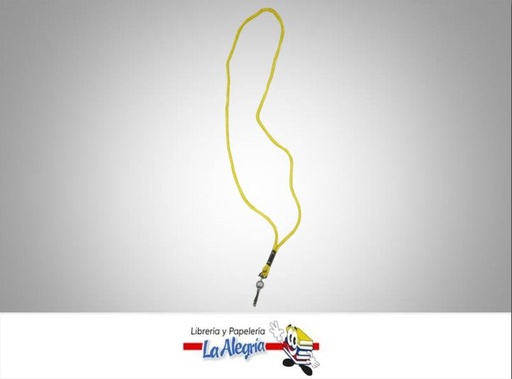 [CPCT001] CINTA PORTA CARNET CORDON AMARILLO UND MARCA S/M   
