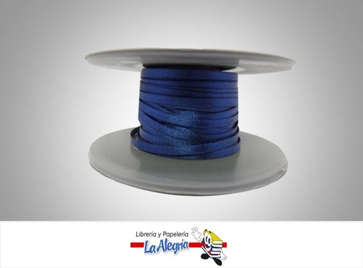[CR03MM012] CINTA RASO 03MM AZUL OSCURO XMETRO MARCA S/M   