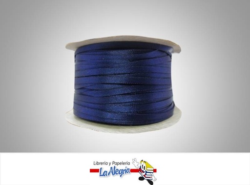 [CR03MM014] CINTA RASO 03MM AZUL ULTRAMAR XMETRO MARCA S/M   