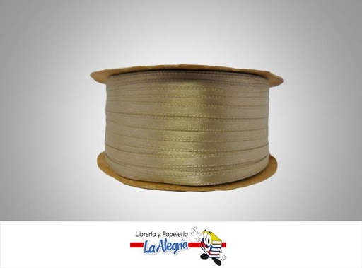 [CR03MM032] CINTA RASO 03MM MARFIL XMETRO MARCA S/M   