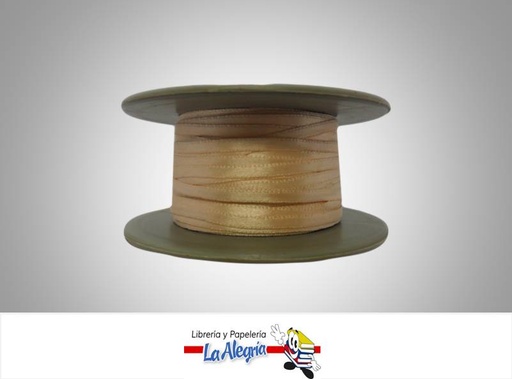 [CR03MM036] CINTA RASO 03MM MELON CLARO XMETRO MARCA S/M   