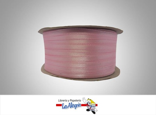 [CR03MM061] CINTA RASO 03MM ROSADO XMETRO MARCA S/M   