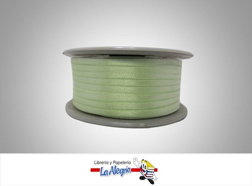 [CR03MM074] CINTA RASO 03MM VERDE MENTA XMETRO MARCA S/M   