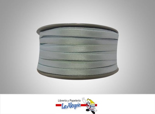 [CR04MM008] CINTA RASO 04MM AZUL CIELO XMETRO MARCA S/M   