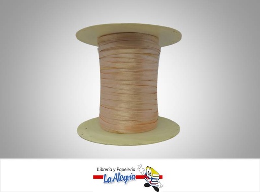 [CR04MM036] CINTA RASO 04MM MELON CLARO XMETRO MARCA S/M   