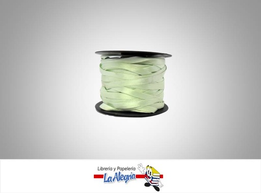 [CR06MM074] CINTA RASO 06MM VERDE MENTA XMETRO MARCA S/M   
