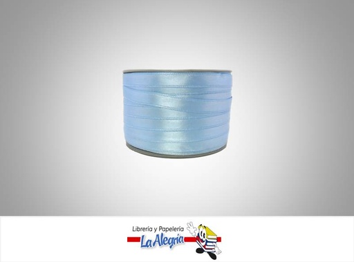[CR07MM011] CINTA RASO 07MM AZUL MEDIO XMETRO MARCA S/M   