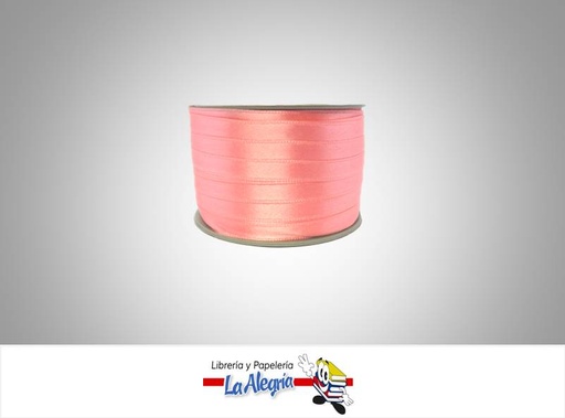[CR07MM029] CINTA RASO 07MM GUAYABA X METRO MARCA S/M