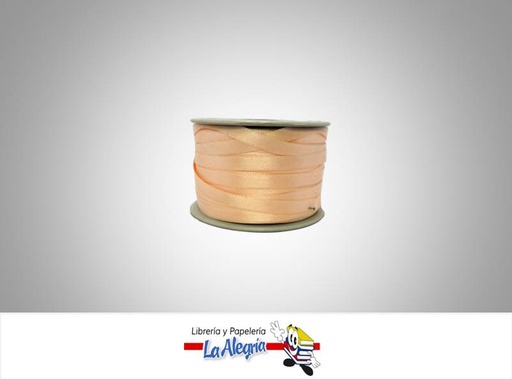 [CR07MM036] CINTA RASO 07MM MELON CLARO XMETRO MARCA S/M   