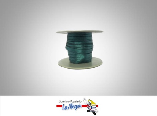 [CR07MM070] CINTA RASO 07MM VERDE ESMERALDA XMETRO MARCA S/M   