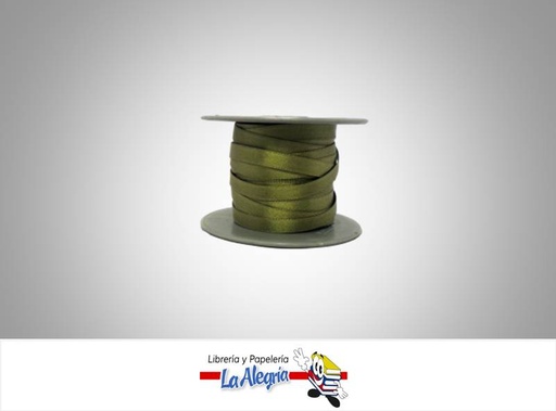 [CR07MM079] CINTA RASO 07MM VERDE PISTACHO XMETRO MARCA S/M   