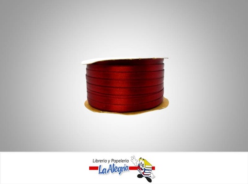 [CR07MM080] CINTA RASO 07MM VINOTINTO X METRO MARCA S/M