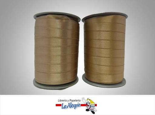 [CR12MM015] CINTA RASO 12MM BEIGE/CREMAXMETRO MARCA S/M   