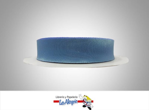 [CR25MM037] CINTA RASO 25MM MORA AZUL XMETRO MARCA S/M   