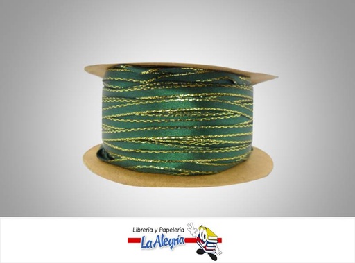 [CRB03MM075] CINTA RASO B/D 03MM VERDE NAVIDAD XMETRO MARCA PACINTEX   