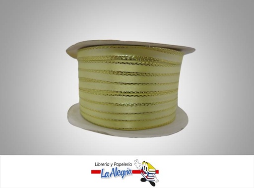 [CRB05MM004] CINTA RASO B/D 05MM AMARILLO CLAR XMETRO MARCA S/M   