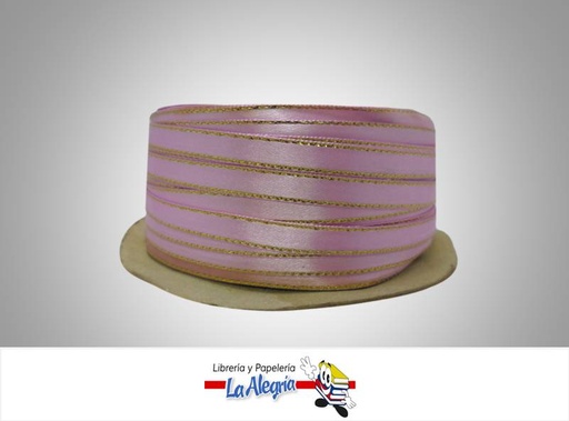 [CRB05MM060] CINTA RASO B/D 05MM ROSA PASTEL XMETRO MARCA S/M   