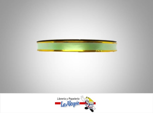 [CRB10MM067] CINTA REGALO B/D 10MM VERDE AGUA XMETRO MARCA S/M   