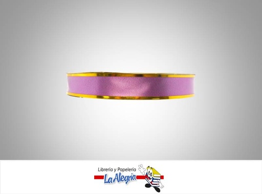 [CRB19MM039] CINTA REGALO B/D 19MM MORADO CLARO XMETR MARCA S/M   