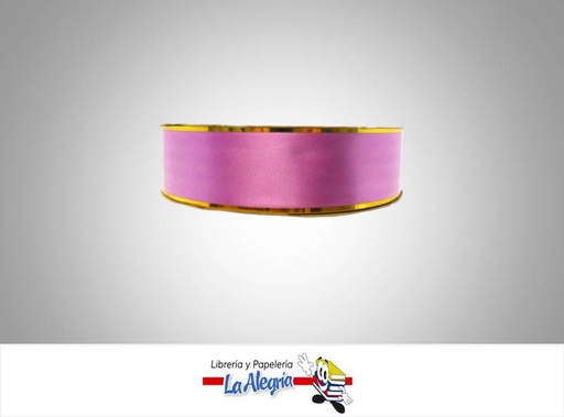 [CRB32MM039] CINTA REGALO B/D 32MM MORADO CLARO XMETR MARCA S/M   