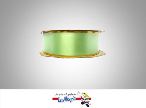 [CRB32MM067] CINTA REGALO B/D 32MM VERDE AGUA XMETRO MARCA S/M   
