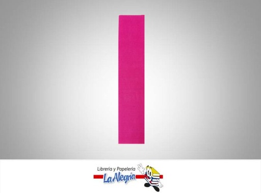 [CREPE010] PAPEL CREPE 50X200CM FUCSIA UND MARCA S/M