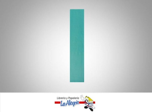 [CREPE013] PAPEL CREP/ 50X200CM AGUAMARINA UND MARCA S/M   