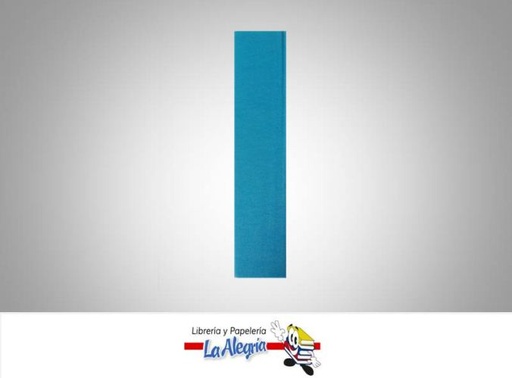 [CREPE027] PAPEL CREPE 50X200CM AZUL CELESTE UND MARCA S/M