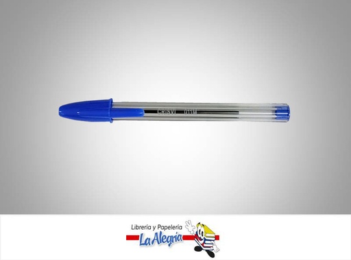 [CRISVI011MA] BOLIGRAFO HEXAGONAL CON TAPA 1,0MM AZU UND MARCA CRISVI