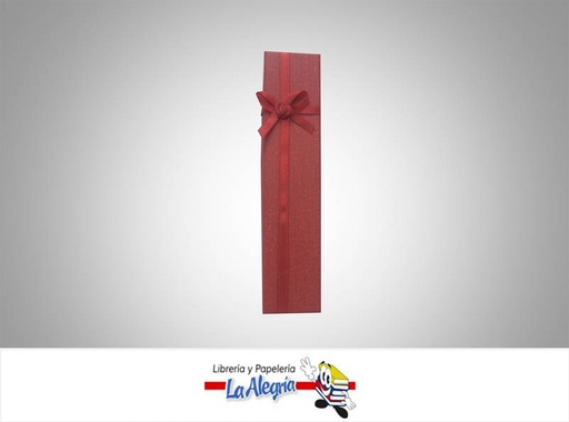 [CRRU01-02] CAJA DE REGALO LARGA 21X4,5X2 CM UNICOLO MARCA S/M   
