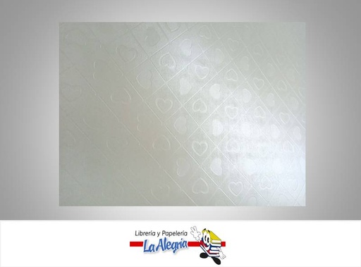 [CSATG04] CARTULINA SATINADA 70X100 CORAZON PERLA MARCA S/M   