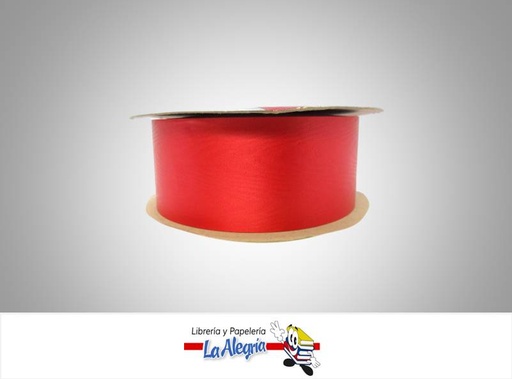 [CSS48MM003] CINTA SOFT SENSACION 48MM ROJO XMETRO MARCA BOLIS   